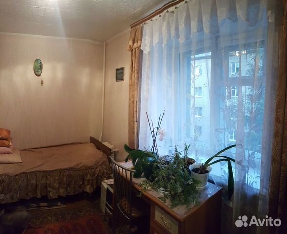 4-к квартира, 59.3 м², 3/5 эт.