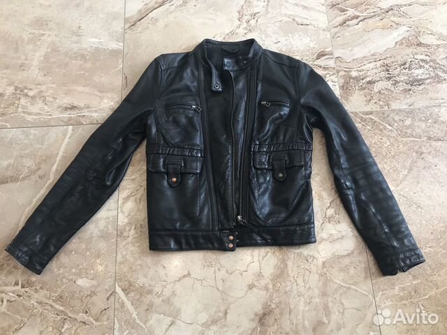 Куртка кожаная Massimo Dutti Куртка кожаная Massimo Dutti