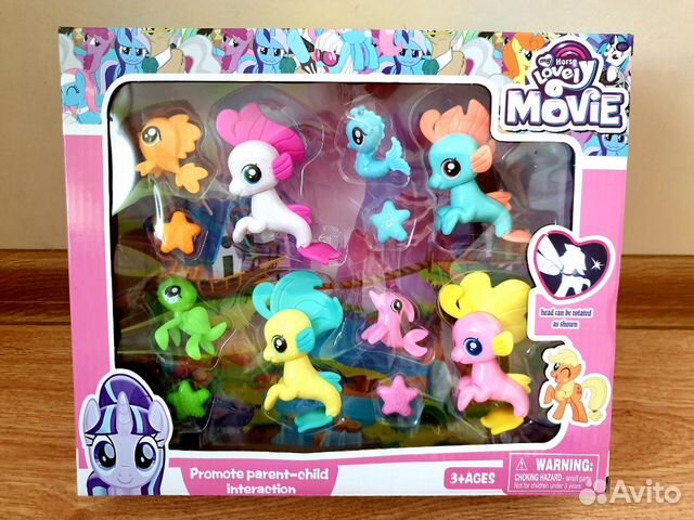 My Little Pony наборы фигурок пони