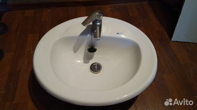 Раковина Inax (Япония), смеситель Grohe Раковина Inax (Япония), смеситель Grohe