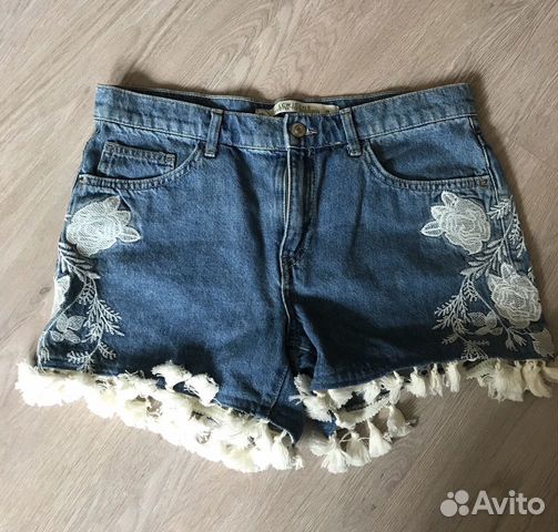 Шорты джинсовые