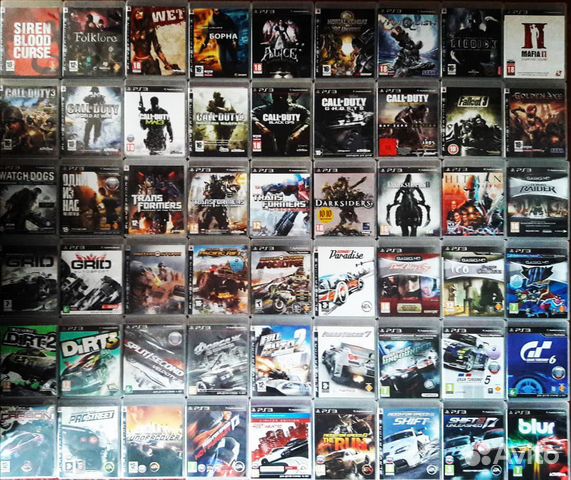 Playstation 3, игры