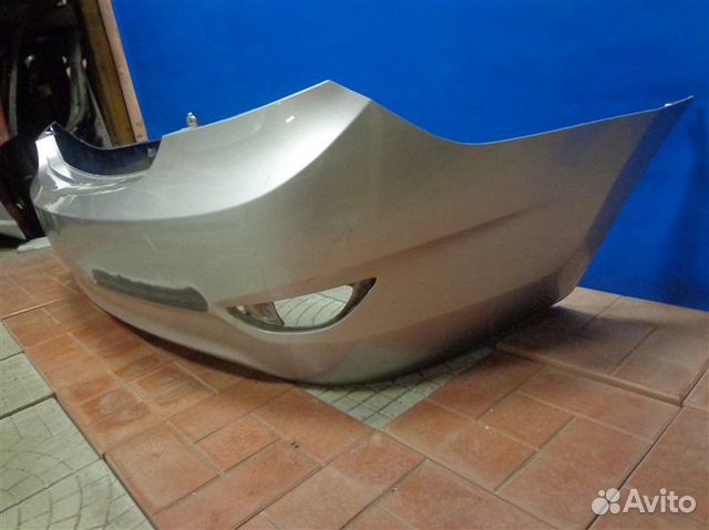 Бампер задний Hyundai Solaris RB 2010-2017