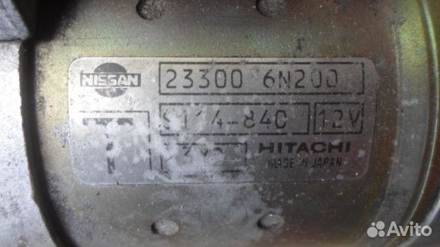 Стартер Ниссан Примьера П12 Nissan Primera P12 QR Стартер Ниссан Примьера П12 Nissan Primera P12 QR
