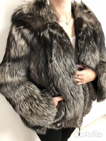 Шуба из чернобурки