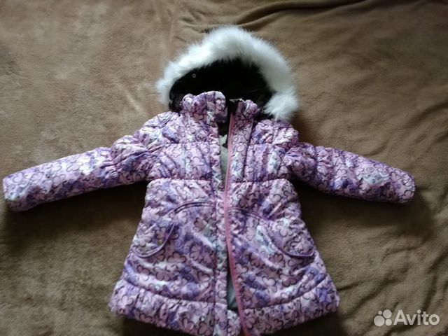 Зимний костюм для девочки