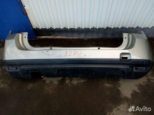 Renault Duster (10-15) - Задний бампер Б/У