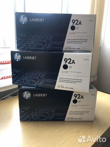 Оригинальный картридж HP laserjet 92А (Q4092А) Оригинальный картридж HP laserjet 92А (Q4092А)