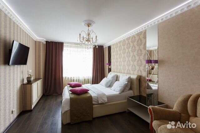 

1-к. квартира, 45 м², 2 кровати