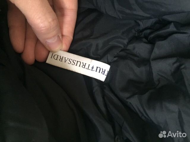 Пуховик trussardi оригинал шапки шарфы кепки