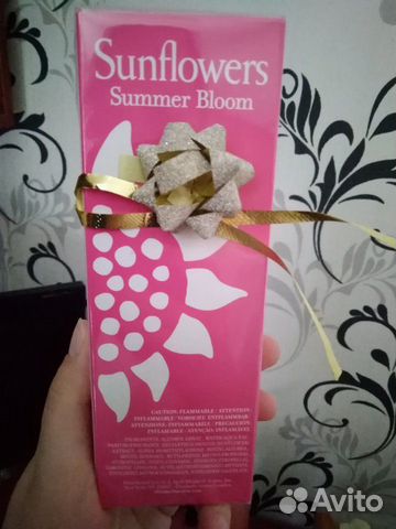 Туалетная вода sunyflowers