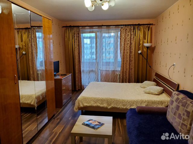 

1-к. квартира, 40 м², 4 кровати