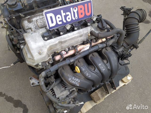 Двигатель 4ZZ Toyota Corolla E120 1.4 4ZZ-FE Auris Двигатель 4ZZ Toyota Corolla E120 1.4 4ZZ-FE Auris