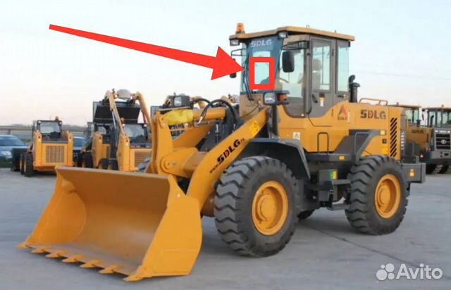 Погрузчик sdlg LG936L/LG956lстекло Лобовое