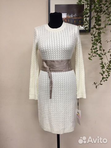 Новое платье Calvin Klein и шуба Новое платье Calvin Klein и шуба