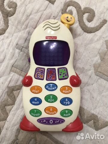 Телефон развивающий Fisher Price Телефон развивающий Fisher Price