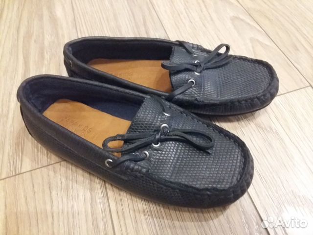 Мокасина детские Zara бу кожа