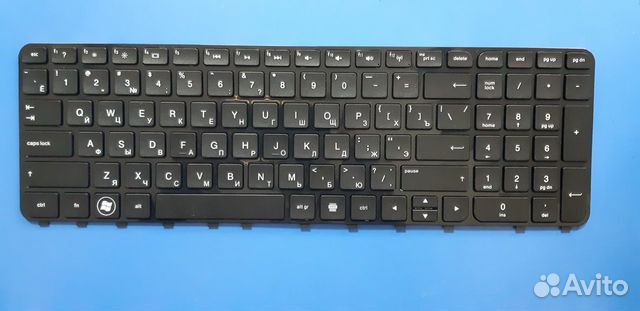 Клавиатура для ноутбука HP m6-1000 черная с рамкой