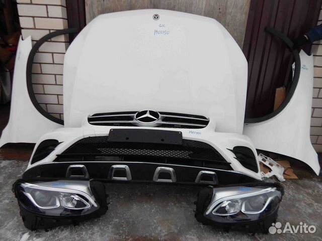Передняя часть (ноускат) в сборе Mercedes GLC X253 Передняя часть (ноускат) в сборе Mercedes GLC X253