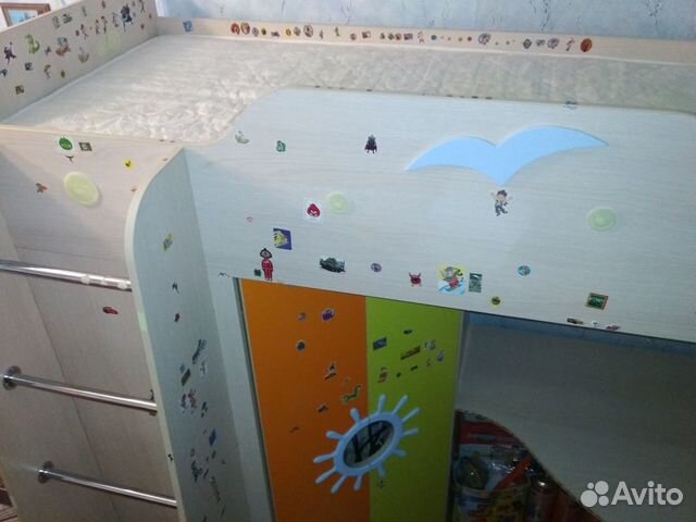 Детская 2х-ярусная кровать Детская 2х-ярусная кровать