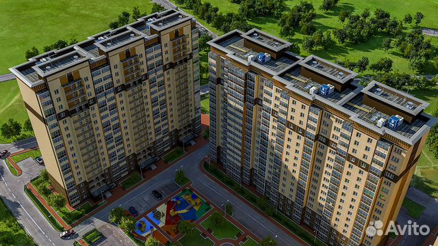 2-к квартира, 43.5 м², 7/17 эт. 2-к квартира, 43.5 м², 7/17 эт.