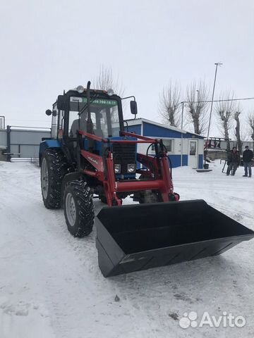 Погрузчик фронтальный пку-0.9 для мтз (кун)