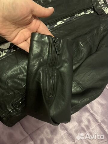 Куртка кожаная Calvin Klein