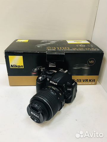 Фотоаппараты зеркальные Nikon D3100