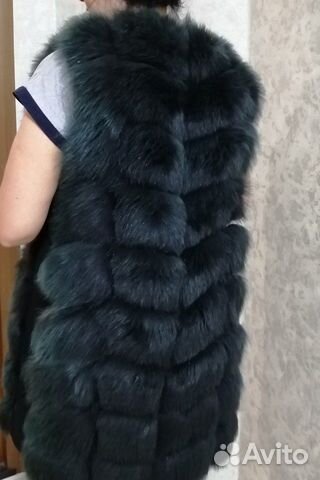 Меховой жилет