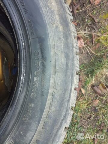 Зимние шины 215/60R16 Bridgestone Blizzak