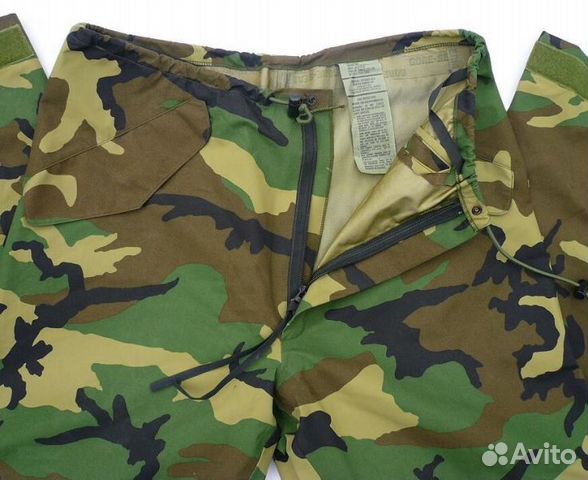 Брюки gore-TEX woodland camo XL