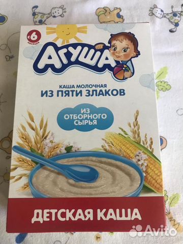 Каша из пяти злаков Агуша Каша из пяти злаков Агуша