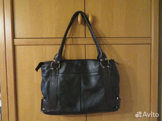 Сумка кожаная (женский портфель)