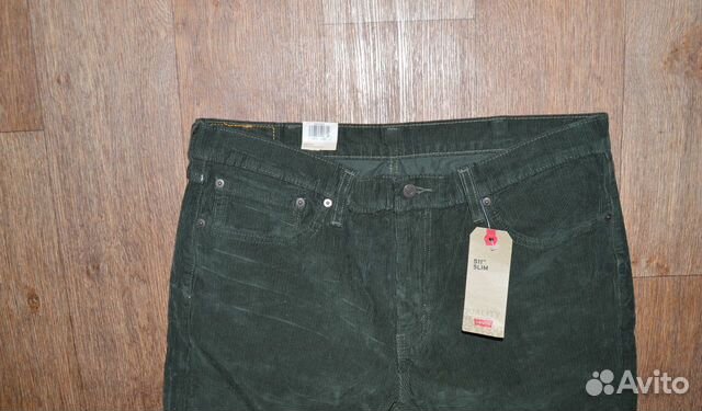 Джинсы Levis 511 W38 L30, вельвет Джинсы Levis 511 W38 L30, вельвет