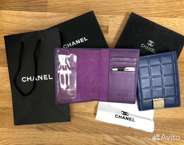 Обложка на паспорт Chanel Обложка на паспорт Chanel