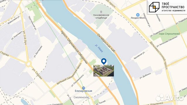 1-к квартира, 42.7 м², 4/15 эт.