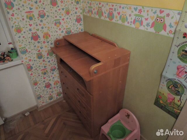 Комод детский с пеленальником