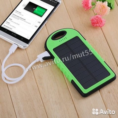 Power Bank Повербанк 5000mah на солнечных батареях Power Bank Повербанк 5000mah на солнечных батареях