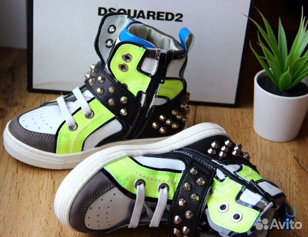 Ботинки новые для мальчика, Dsquared2, оригинал Ботинки новые для мальчика, Dsquared2, оригинал