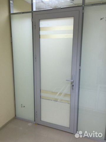 Алюминиевые двери и перегородки: входные, офисные