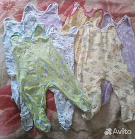 Детские вещи пакетом, р. 62 Детские вещи пакетом, р. 62