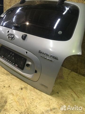 Дверь багажника со стеклом Hyundai Santa Fe (SM)