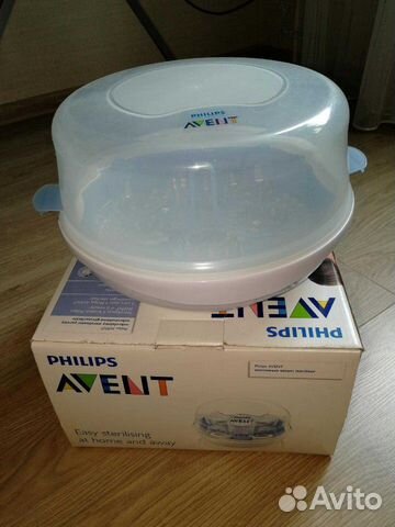 Стерилизатор Avent для свч +чай Hipp в подарок Стерилизатор Avent для свч +чай Hipp в подарок
