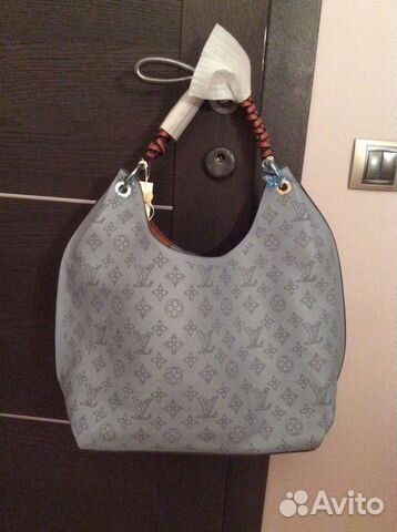 Cумка новая LV голубого цвета