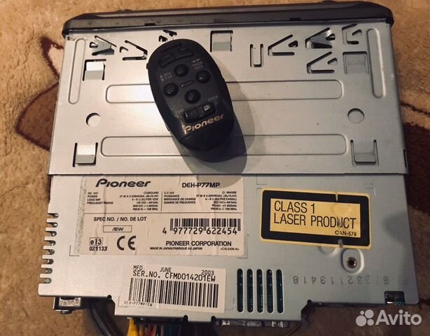 Pioneer DEH-P77MP Pioneer DEH-P77MP
