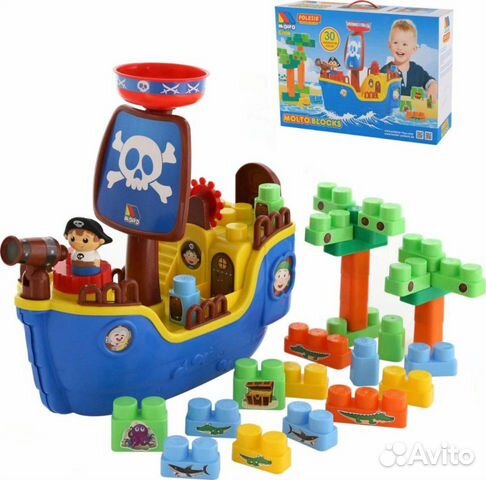 Новый набор Пиратский корабль