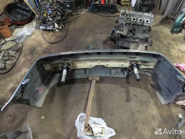 Бампер задний в сборе BMW e46 дорест