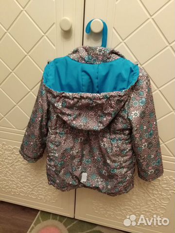 Куртка для девочек демисезонная рост 104-110