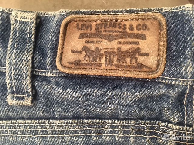Levi's 555 blue tag cowboy jeans 