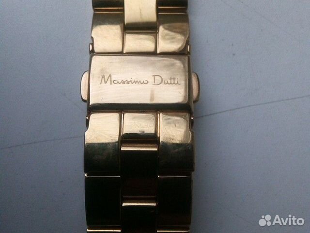 Стальной браслет для часов Massimo Dutti